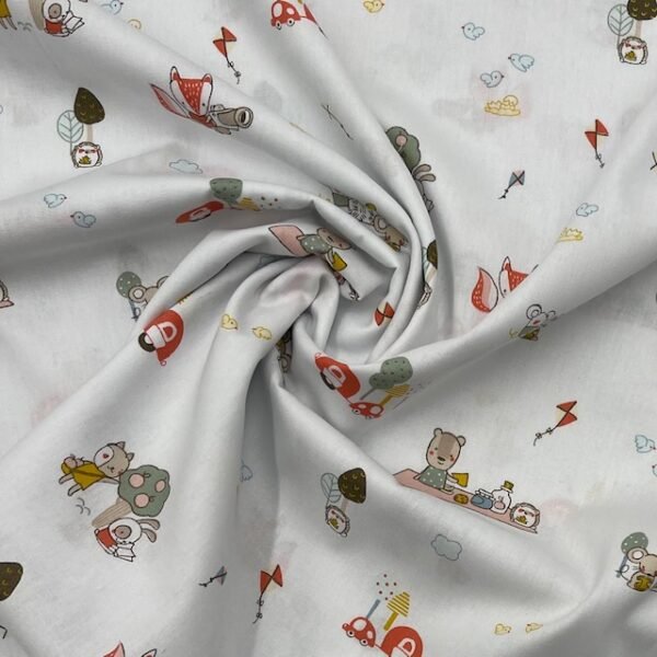 Popeline Lunch - Branco