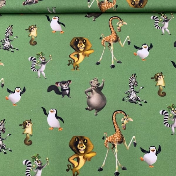 Popelín Madagascar - Verde