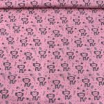 Popeline Monkey - Rosa