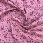 Popeline Monkey - Rosa