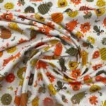 Popeline Monstrinhos - Branco