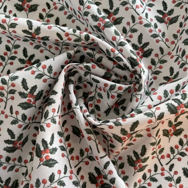 Popeline Natal - Azevinho