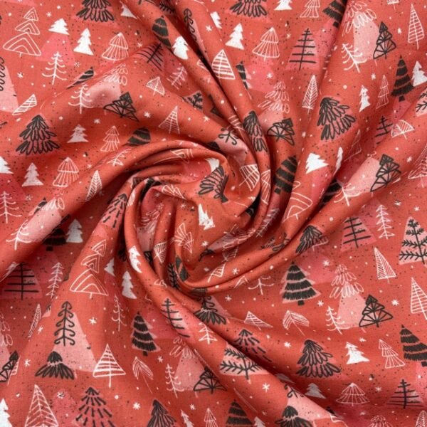 Popeline Natal - Pinheirinhos