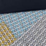 Conj. Panda 4 Popelines 1 mt x 1,50mt