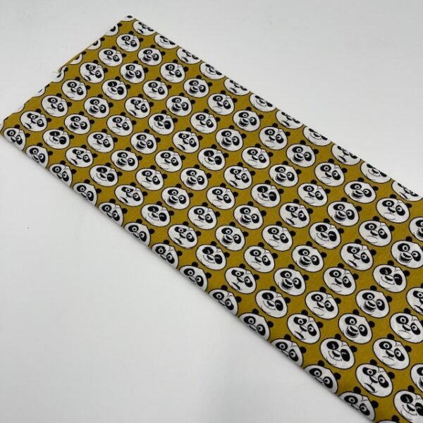 1 Peça de Popeline Panda c/ 5 mts - Amarelo