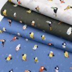 Popeline Papagaio - Verde