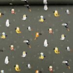 Popeline Papagaio - Verde