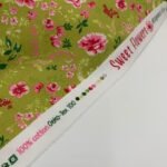 Popeline Pink Rose - Verde Lima