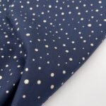 Popeline Pintas Glitter - Azul Marinho