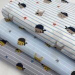 Popeline Piratas - Cinzento