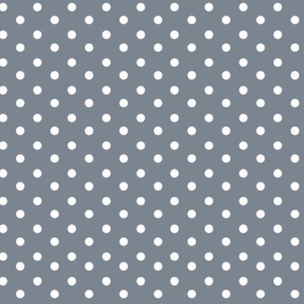 Popeline Resinada Bolas - Cinzento