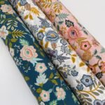 Popeline Resinada Flower - Rosa