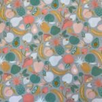 Popeline Resinada Fruit - Menta