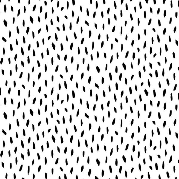 Popeline Riscos - Branco