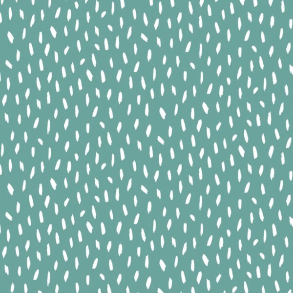 Popeline Riscos - Verde Menta Escuro