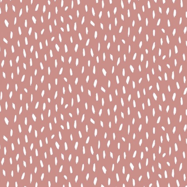 Popeline Riscos - Rosa