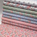 Popeline Small Roses - Branco