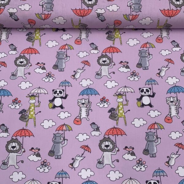 Popeline Selva - Lilás