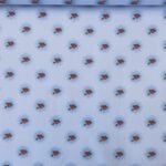 Popeline Small Roses - Branco