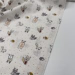 Popeline Sweet Animals - Branco