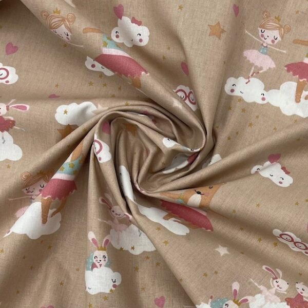 Popeline Sweet Ballerina - Bege