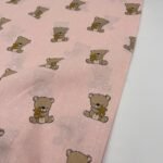 Popeline Teddy Bear - Rosa