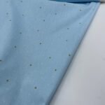 Popeline Teddy Star - Azul