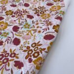 Popeline Winter Flower - Branco