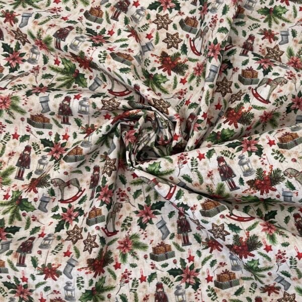 Popeline de Natal - Toys