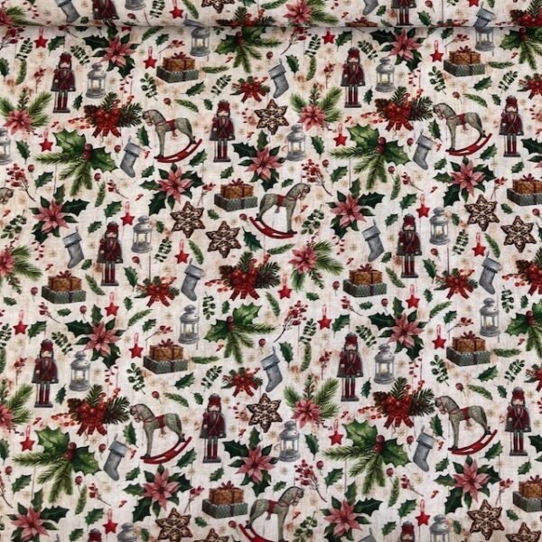 Popeline de Natal - Toys