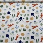 Popeline Ocean - Branco