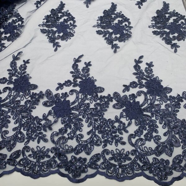 Renda Shine - Azul Marinho