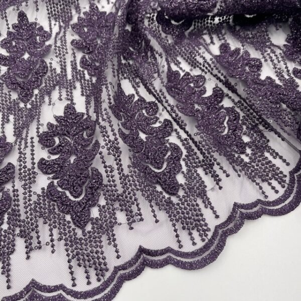 Renda Candle - Bringela