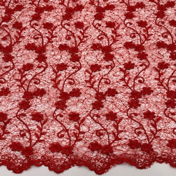 Renda Flower - Vermelho