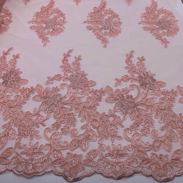 Renda Shine - Rosa Claro