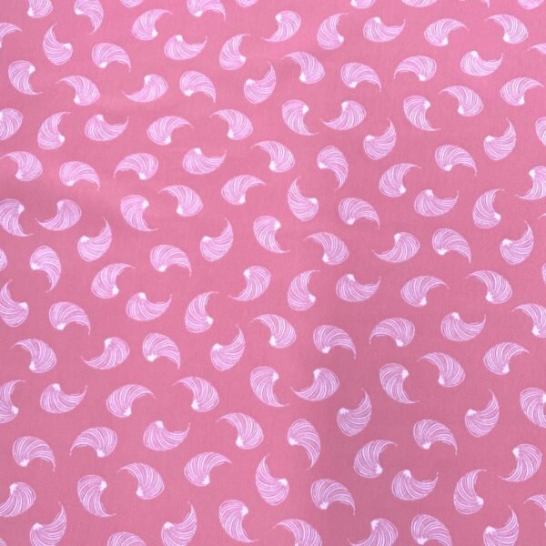 Seda Estampada - Rosa