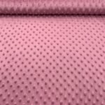 Malha Minky - Rosa Velho