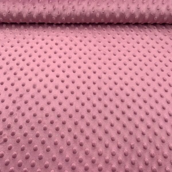 Malha Minky - Rosa Velho