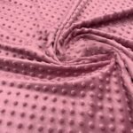 Malha Minky - Rosa Velho