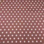 Seda Crepe - Bolas - Rosa Velho