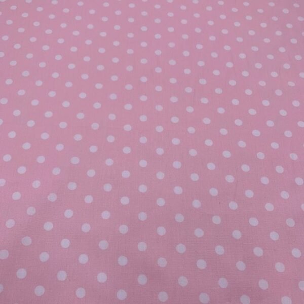 Popeline Bolas - Rosa