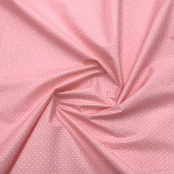 Popeline Resinada - Pintas - Rosa