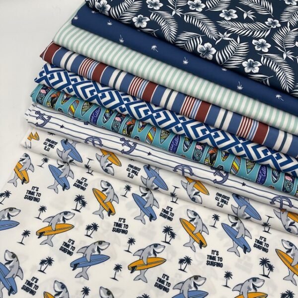 Tecido p/ Calções de Banho