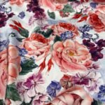 Seda Acetinada - Roses