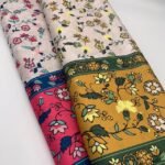 Seda Barra Floral - Rosa