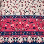 Seda Barra Floral - Rosa