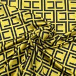 Seda Crepe - Amarelo