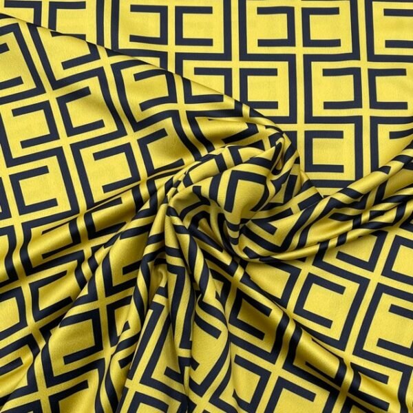 Seda Crepe - Amarelo