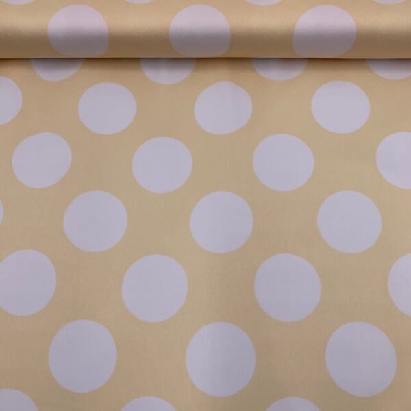 Seda Crepe Bolas 5cm - Amarelo