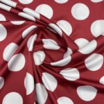 Seda Crepe Bolas 5cm - Bordeaux